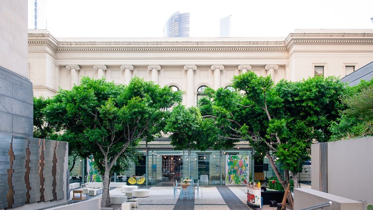 Immigration Museum Courtyard