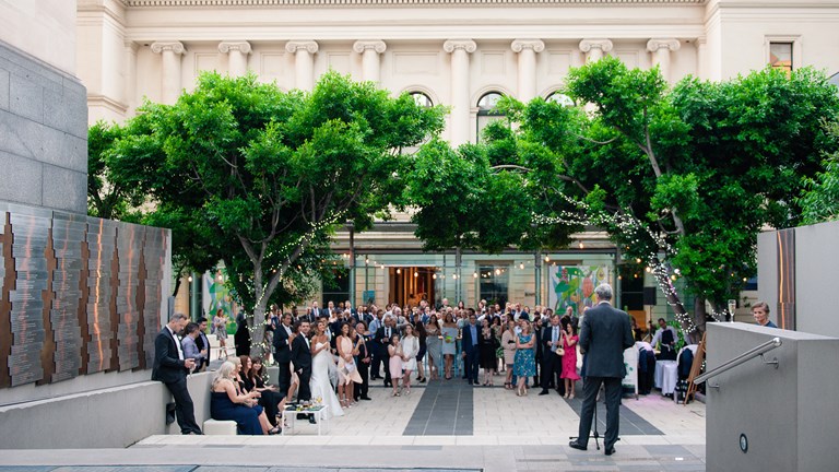 Immigration Museum Courtyard