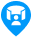 Virtual tour map marker icon