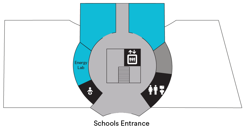 Scienceworks Ground Level Map